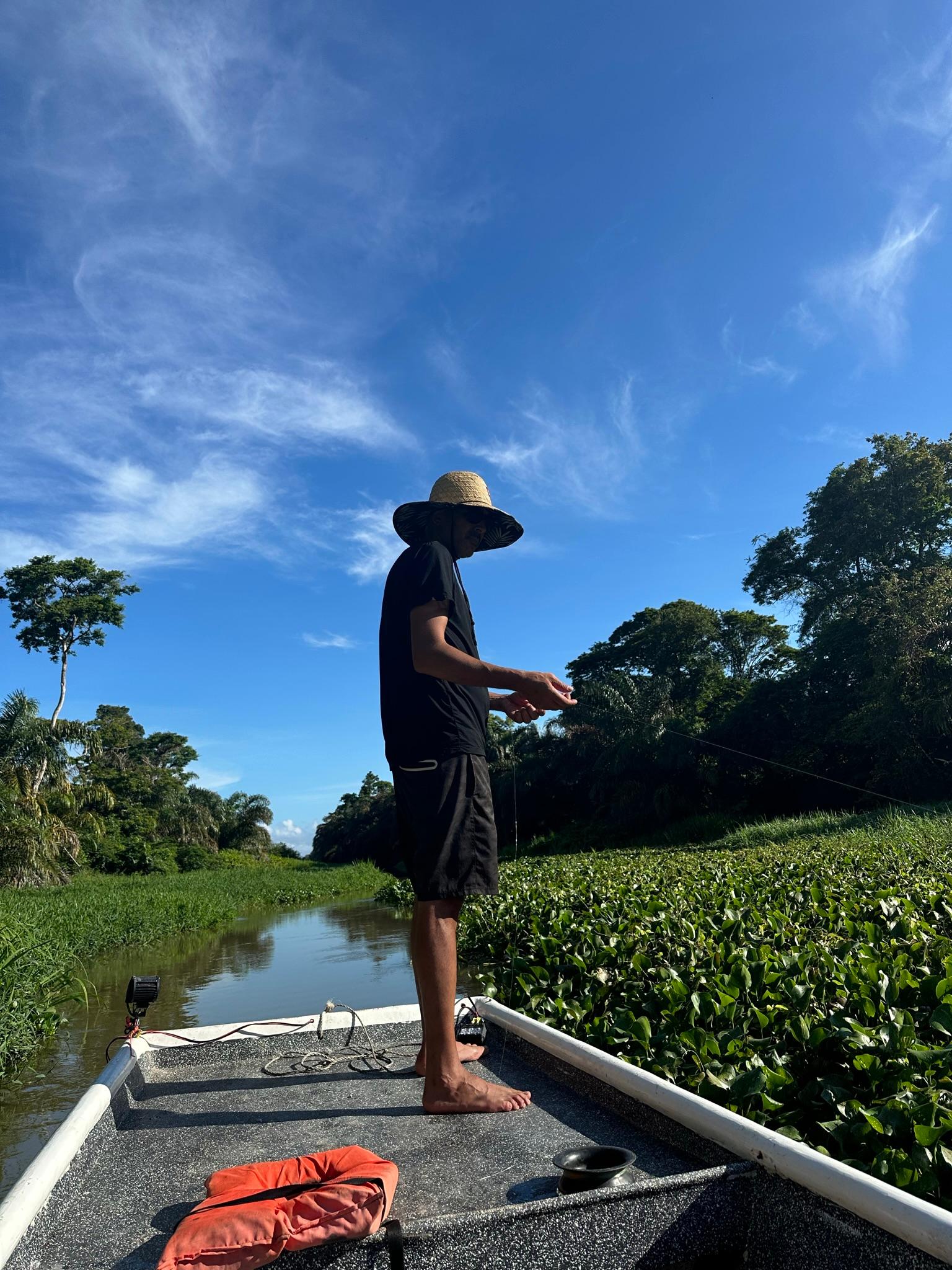 River Fishing Tour in Tortuguero Costa Rica
